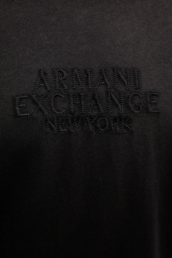 Armani Exchange tricou din bumbac XM001786.AF13357 negru