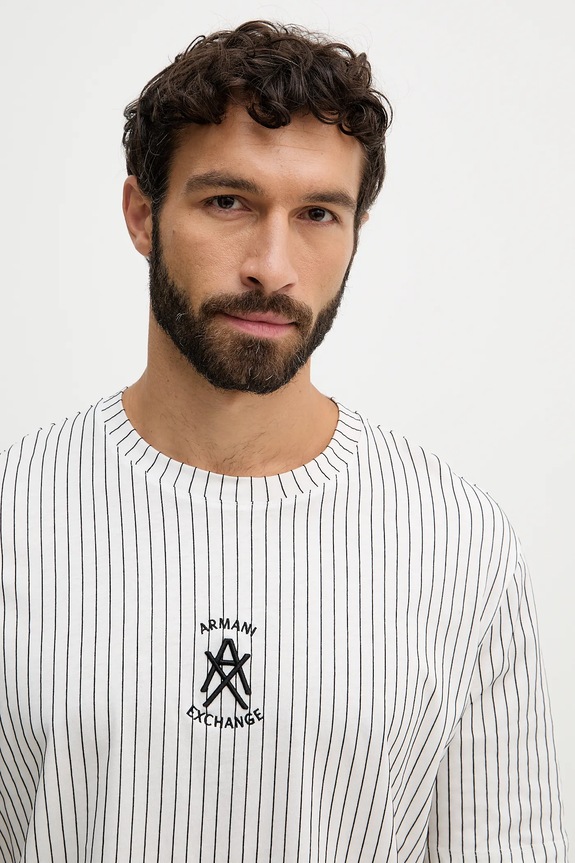 Armani Exchange tricou din bumbac alb XM001791.AF10356