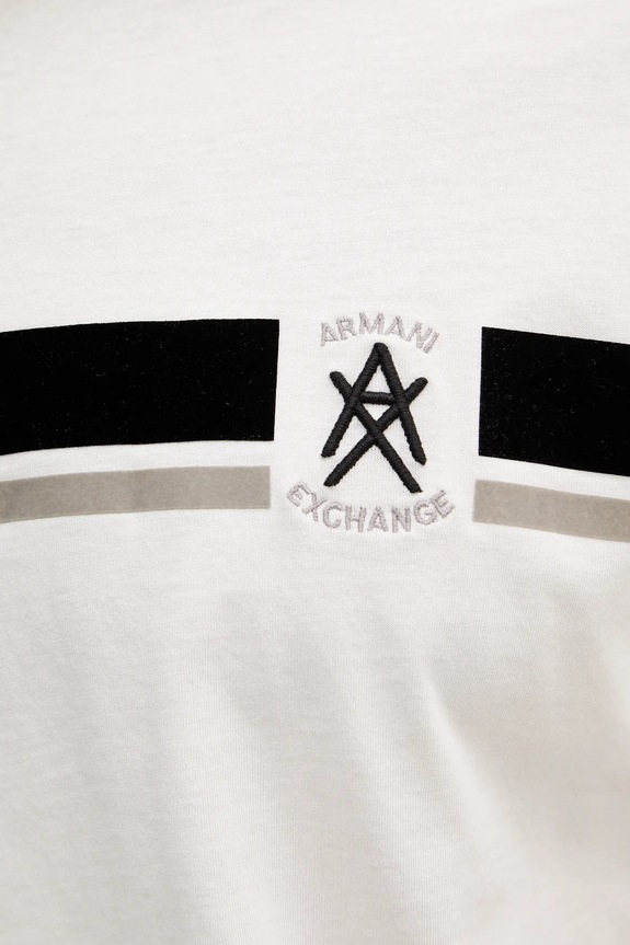 Bavlnené tričko Armani Exchange XM001792.AF12308 béžová