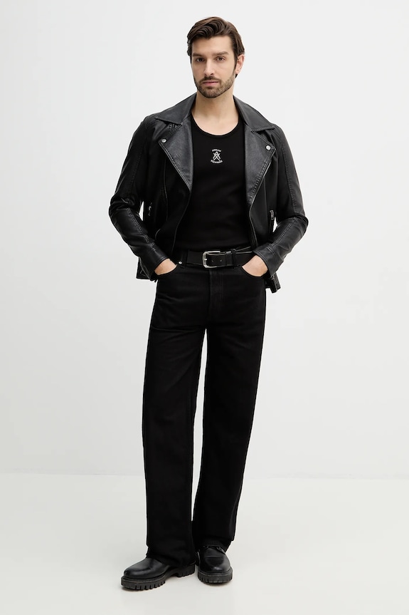 Armani Exchange tricou din bumbac XM001794.AF19963 negru SS26