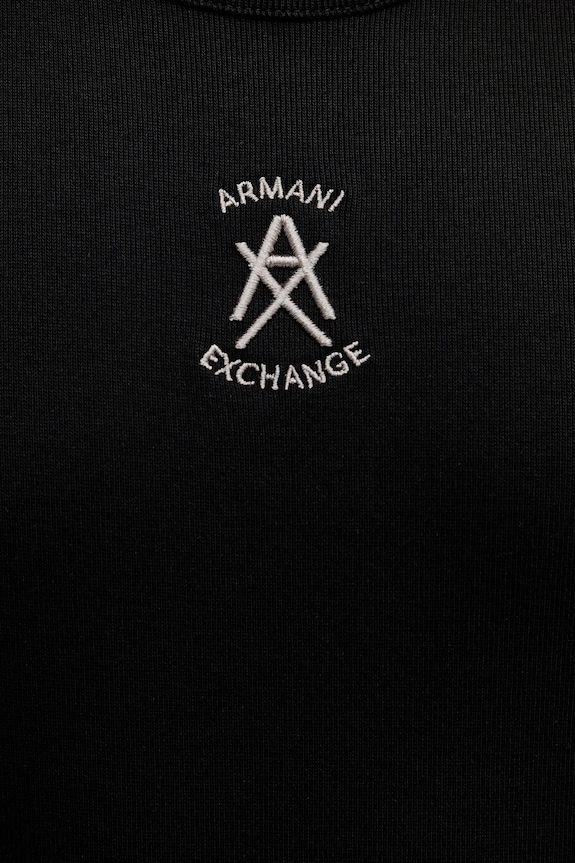 Armani Exchange tricou din bumbac XM001794.AF19963 negru