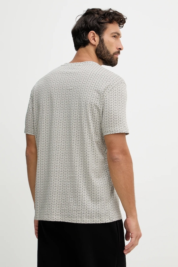 Îmbrăcăminte Armani Exchange tricou din bumbac XM001798.AF10356 bej