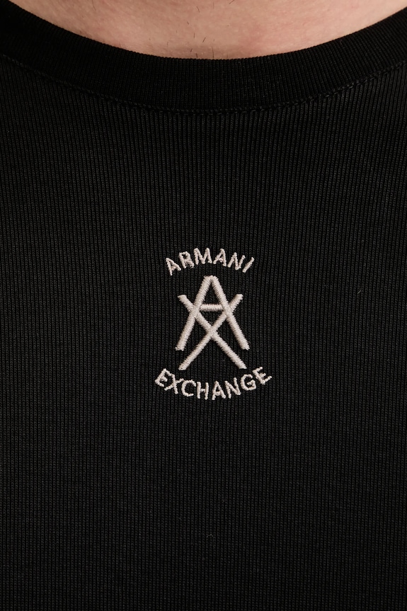 Bavlnené tričko Armani Exchange XM002072.AF19963 čierna