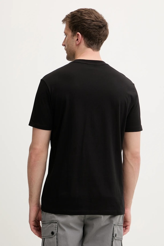 Îmbrăcăminte Armani Exchange tricou din bumbac XM002213.AF10356 negru