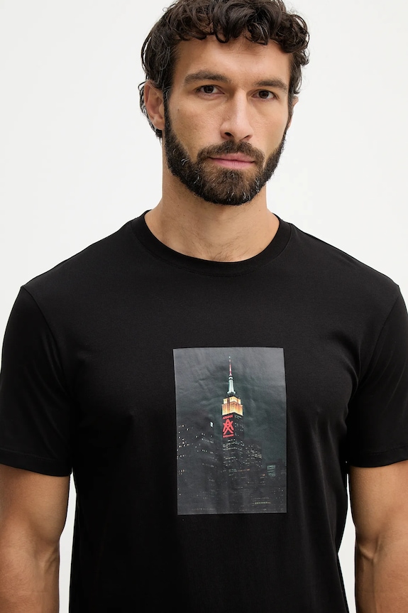 Bavlnené tričko Armani Exchange čierna XM002214.AF10356