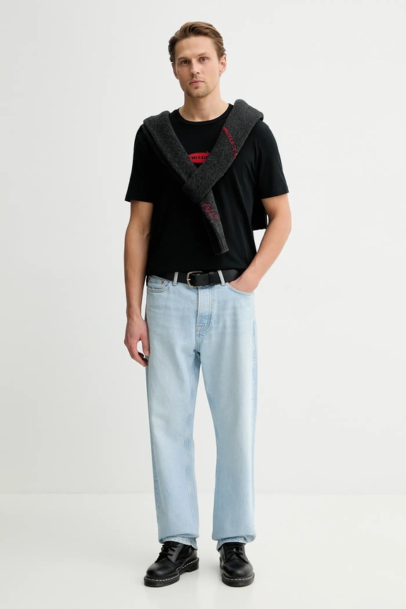 Bavlnené tričko ZADIG&VOLTAIRE JMTS01743 čierna SS26