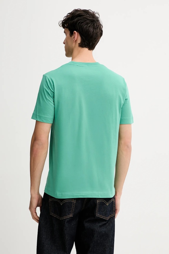 Ρούχα Βαμβακερό μπλουζάκι Marc O'Polo 620201251054 πράσινο