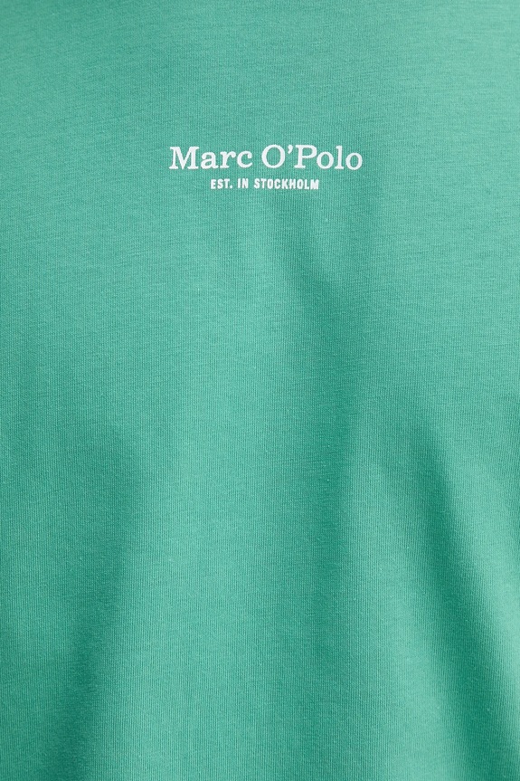 Marc O'Polo t-shirt bawełniany 620201251382 zielony