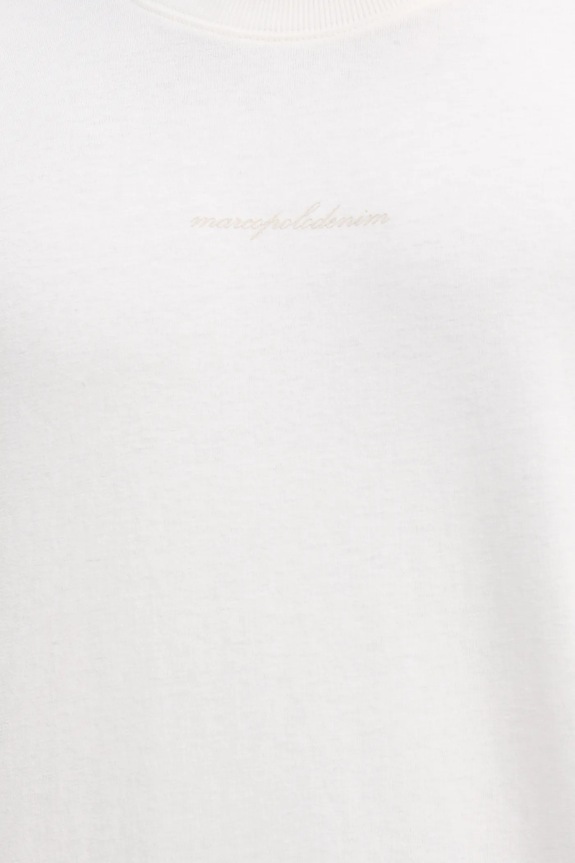 Marc O'Polo tricou din bumbac 5000007709 alb