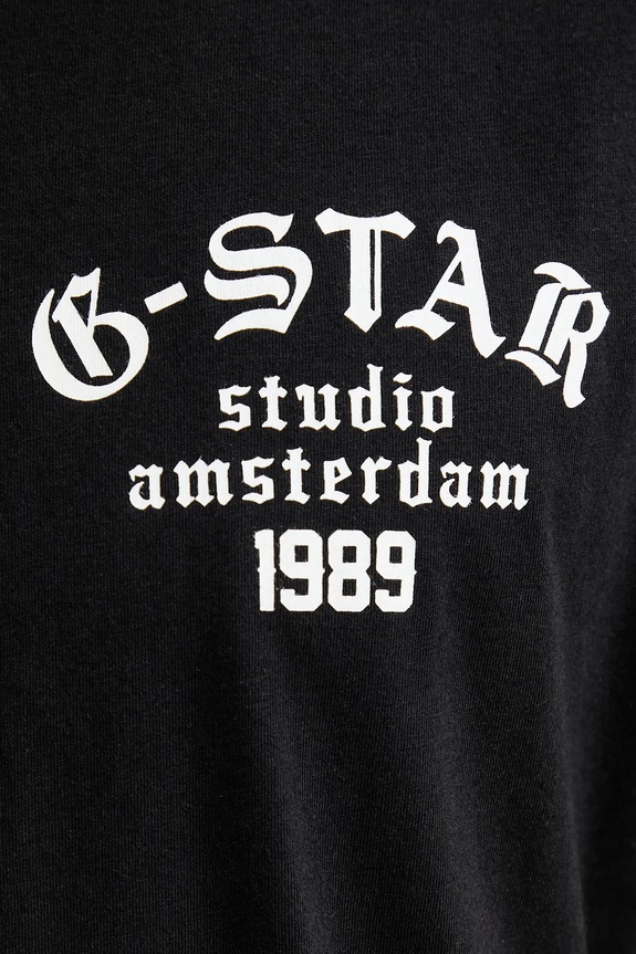 Bavlnené tričko G-Star Studio ams D26862.336 čierna