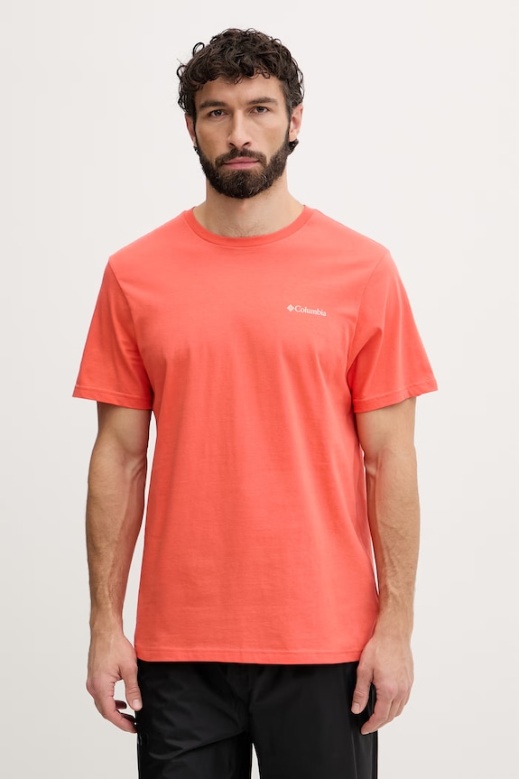 Columbia tricou pentru bărbați, din bumbac CSC portocaliu 2155021