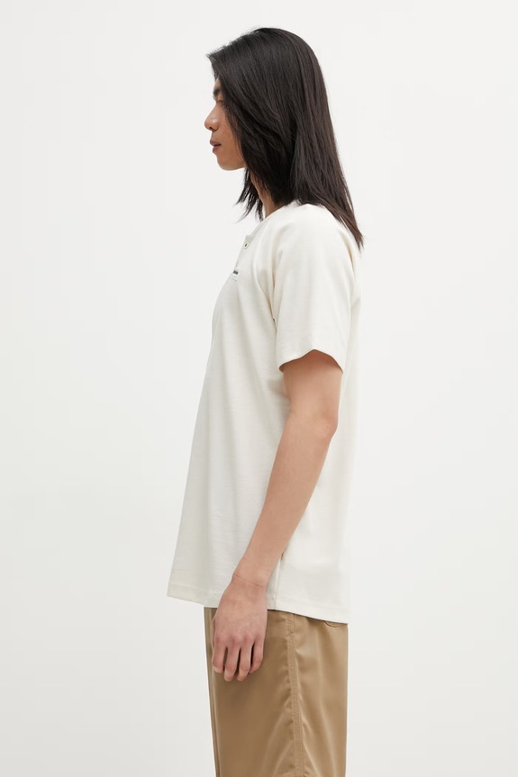 Columbia Acker Rock tričko s bavlnou pánské 2157061 béžová SS26