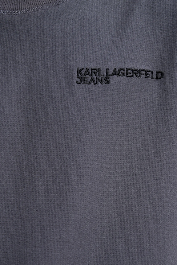 Karl Lagerfeld Jeans t-shirt bawełniany B1M17072 szary