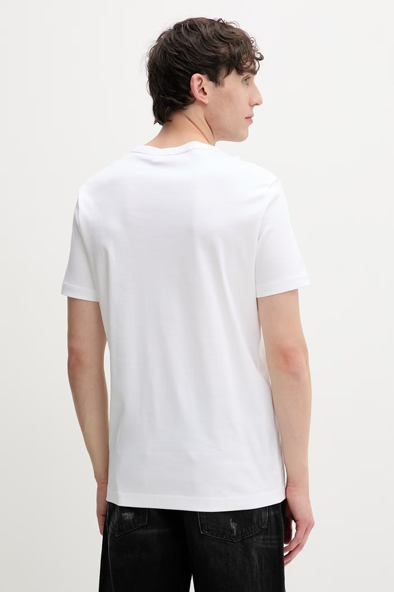 Abbigliamento Diesel t-shirt da uomo in cotone T-MIEGOR-K77 A14819.0PJBG bianco