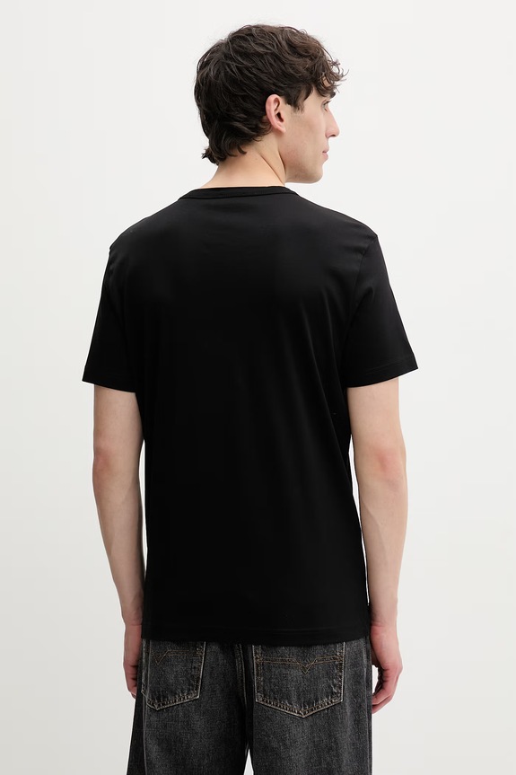 Abbigliamento Diesel T-shirt da uomo in cotone T-MIEGOR-K77 A14819.0PJBG nero