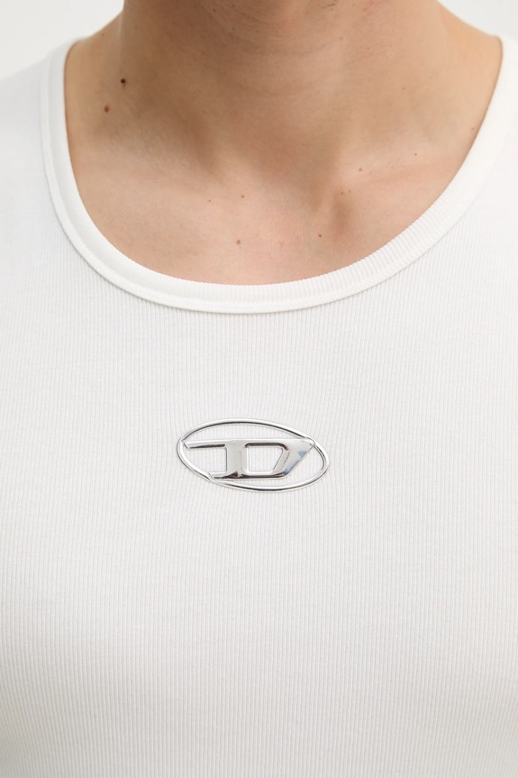 Diesel t-shirt T-LIFTY-IOD A21742.0JMBA beżowy