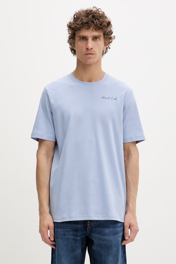 Diesel tricou pentru bărbați, din bumbac T-ADJUST-V11 albastru A22495.0AIJU