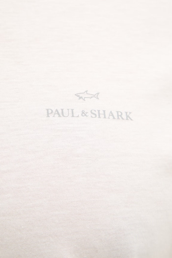Paul&Shark tričko pánske s lyocellom 26411041 biela