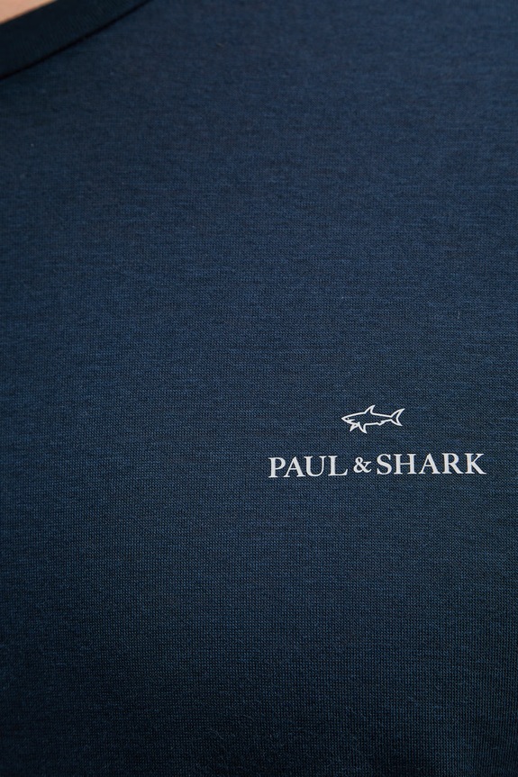 Paul&Shark tričko pánske s lyocellom 26411041 tmavomodrá