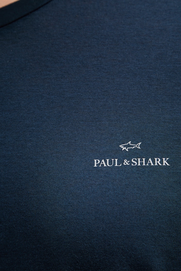 Paul&Shark tričko pánske s lyocellom 26411041 tmavomodrá