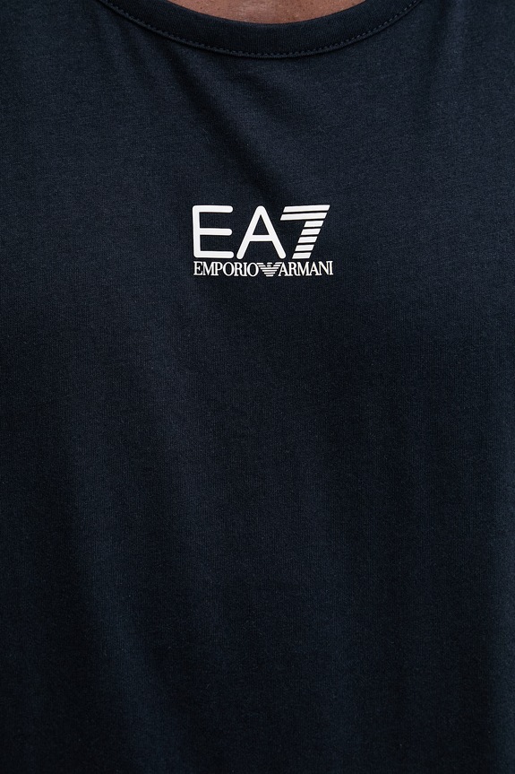 EA7 Emporio Armani maiou pentru bărbați, din bumbac AF10375.7M000295 bleumarin