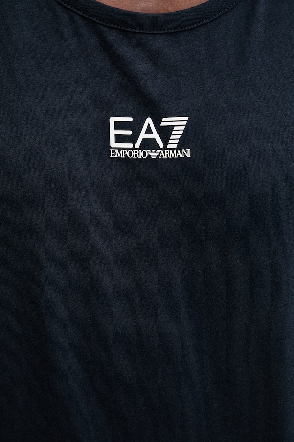 EA7 Emporio Armani maiou pentru bărbați, din bumbac AF10375.7M000295 bleumarin