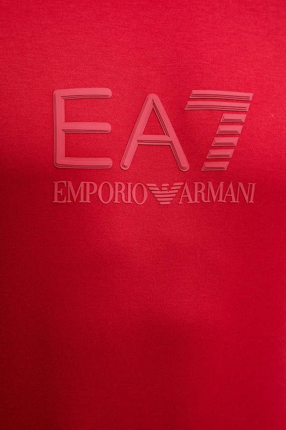 Tričko EA7 Emporio Armani AF13862.7M001358 červená