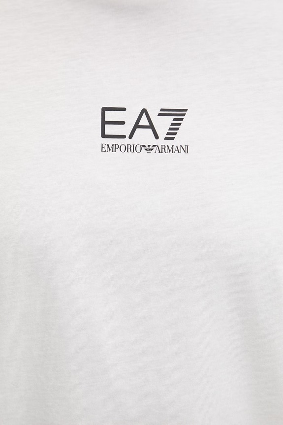 Bavlnené tričko EA7 Emporio Armani AF22264.7M001402 béžová