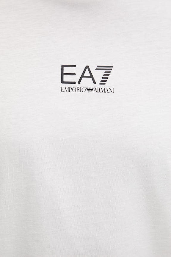 Bavlnené tričko EA7 Emporio Armani AF22264.7M001402 béžová