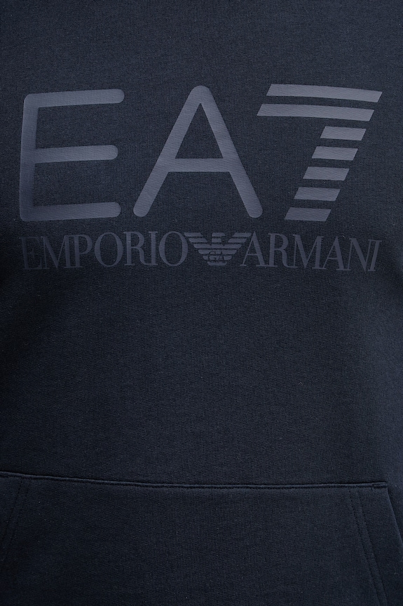 Bavlnená mikina EA7 Emporio Armani AF22266.7M001413 tmavomodrá
