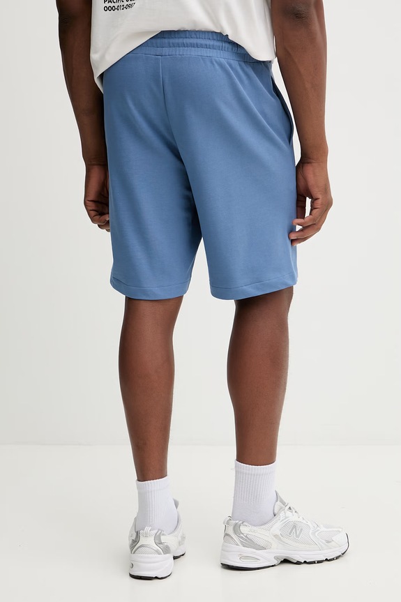 Îmbrăcăminte EA7 Emporio Armani pantaloni scurți din bumbac AF22266.7M001414 albastru