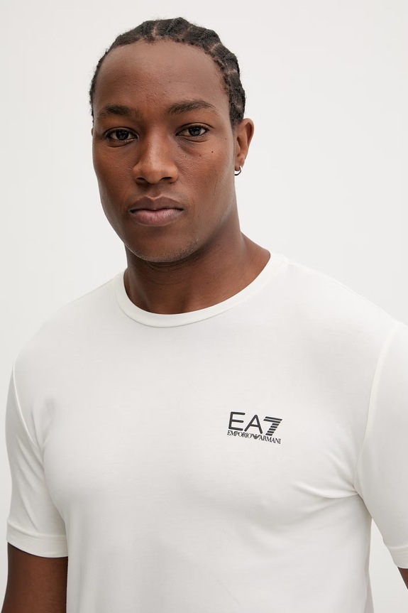 Odzież EA7 Emporio Armani t-shirt PJVQZ.8NPT26 beżowy