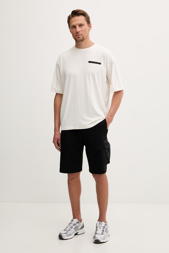 EA7 Emporio Armani tricou pentru femei, cu modal AF20821.7M001584 bej SS26