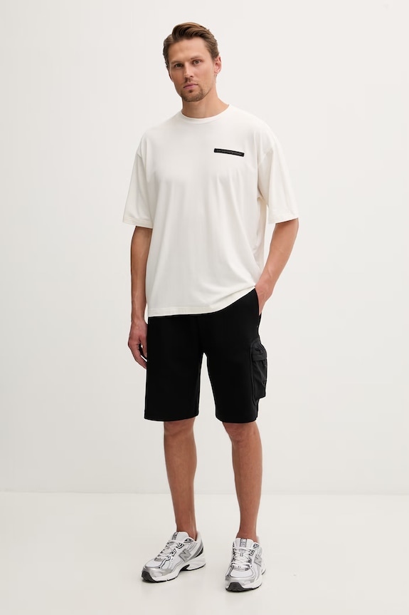 EA7 Emporio Armani tricou pentru femei, cu modal AF20821.7M001584 bej SS26