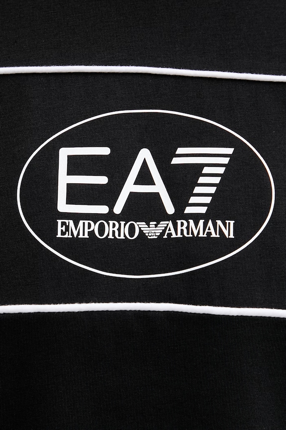 EA7 Emporio Armani tričko pánske s bavlnou AF16548.7M001494 čierna