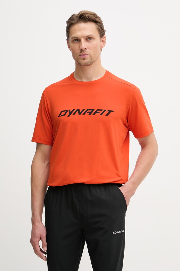 Dynafit T-shirt trekkingowy męski TRAVERSE pomarańczowy 08.0000072054