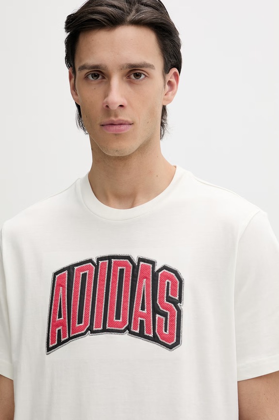 adidas tricou din bumbac Stadium bej KB4928
