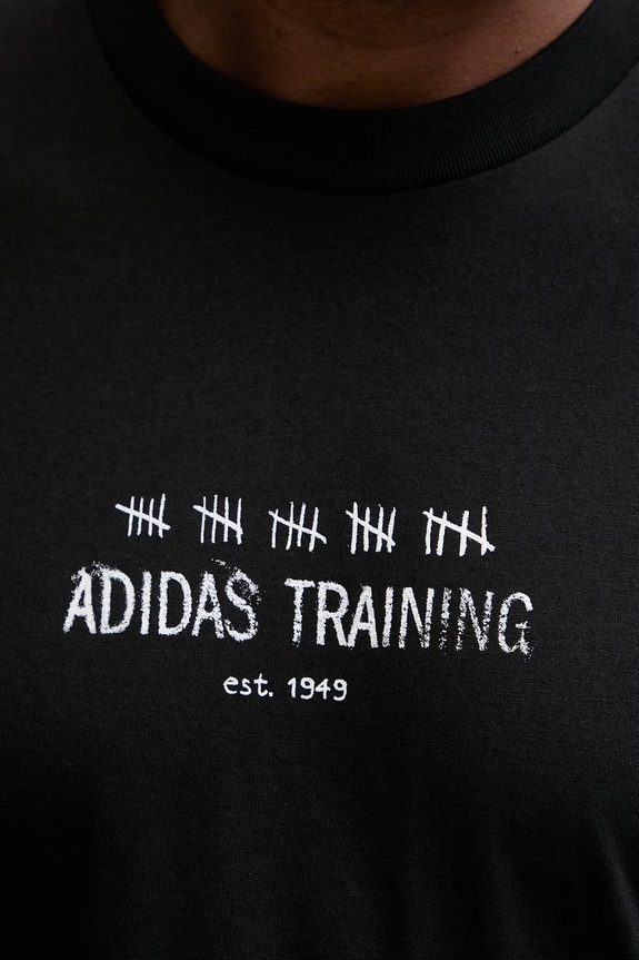 adidas Performance t-shirt treningowy męski KB9399 czarny
