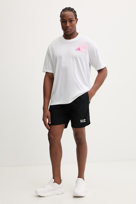 adidas Performance tricou de antrenament KB9411 alb SS26