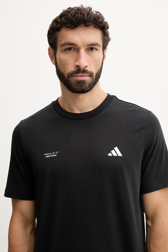 Αθλητικό μπλουζάκι adidas Performance μαύρο KB9495