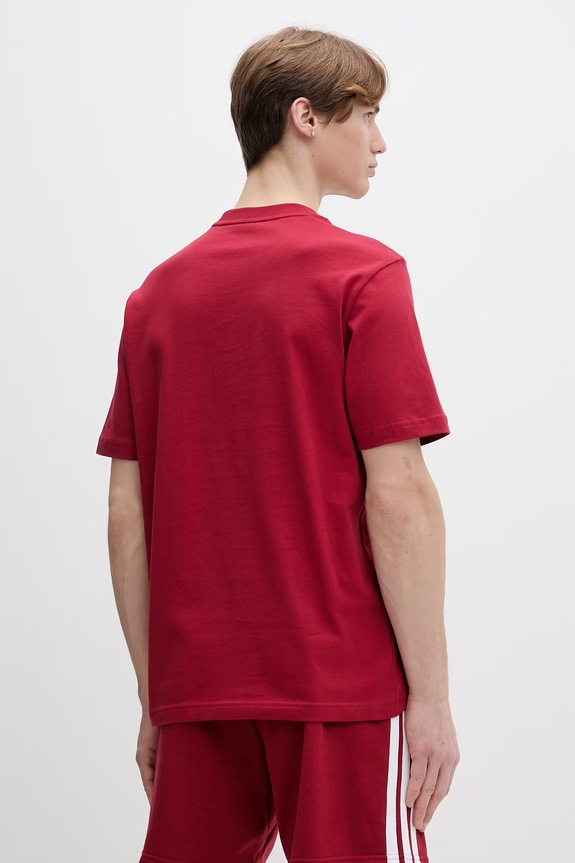 Oblečení Bavlněné tričko adidas KC0881 červená