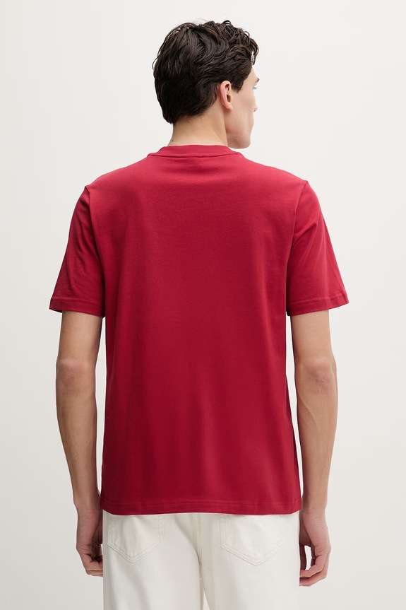 Oblečení Bavlněné tričko adidas KC0902 červená