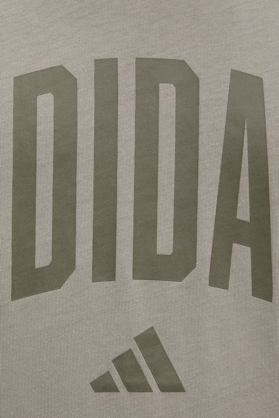 Бавовняна футболка adidas Collegiate KC3417 зелений