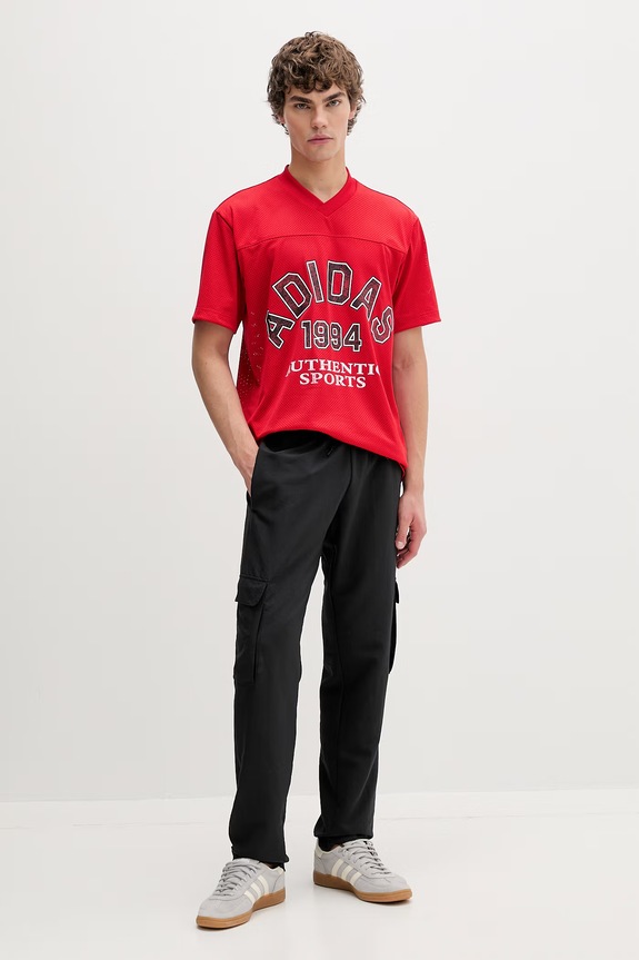 Μπλουζάκι adidas Originals KD0522 κόκκινο SS26