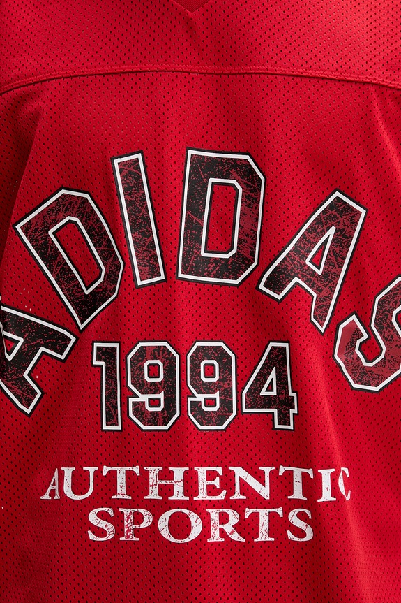 Μπλουζάκι adidas Originals KD0522 κόκκινο