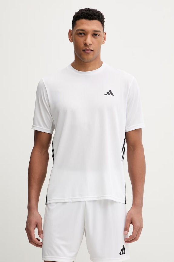 Tréningové tričko adidas Performance nášivka biela KD0699