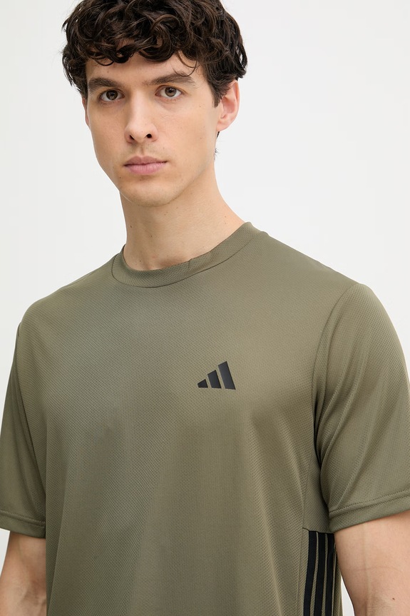 adidas Performance tricou de antrenament pentru bărbați verde KD0703