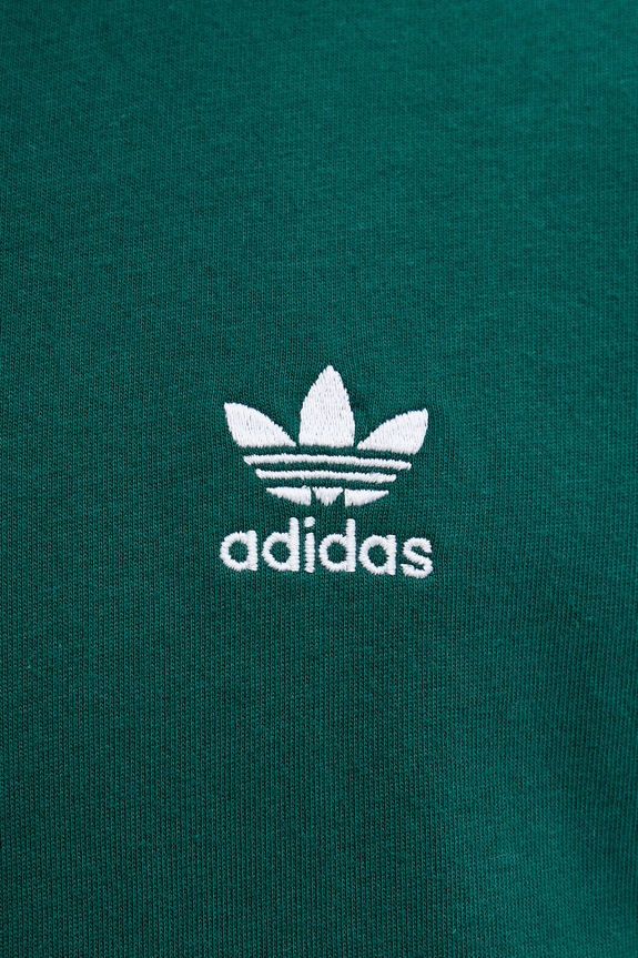 Βαμβακερό μπλουζάκι adidas Originals Trefoil KD1323 πράσινο