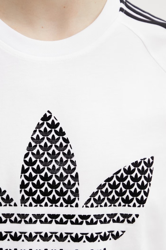 adidas Originals t-shirt in cotone bianco KD1360