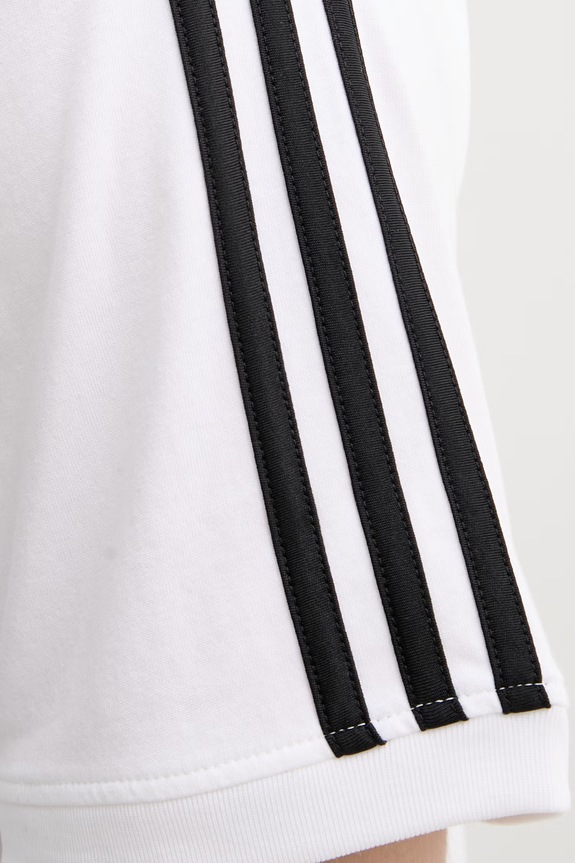 Βαμβακερό μπλουζάκι adidas Originals KD1360 λευκό